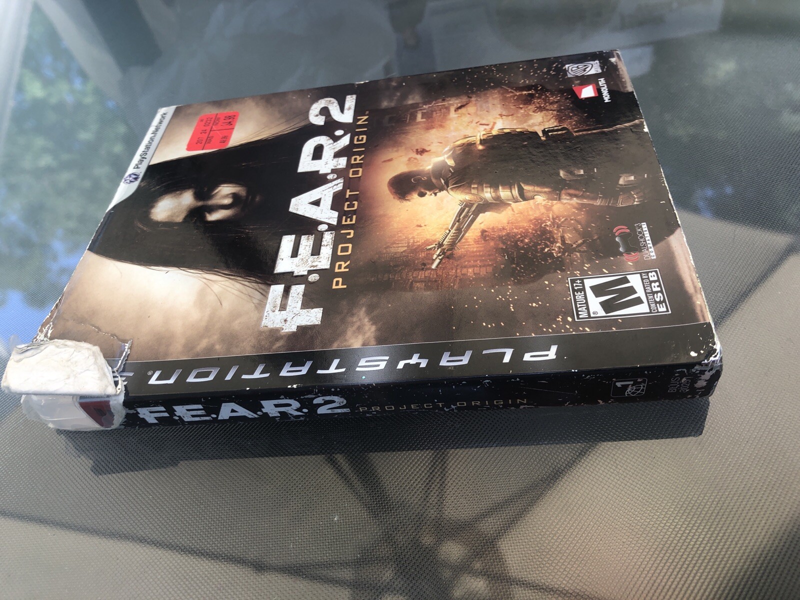 F.E.A.R. 2: Project Origin (Sony PlayStation 3 New Sealed Slip Cover Rips Tears