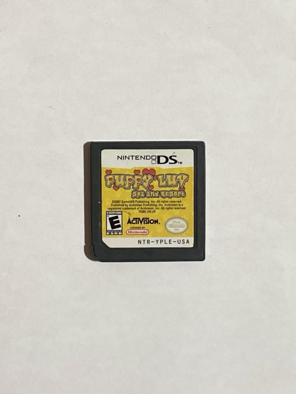 Puppy Luv: Spa And Resort Nintendo DS Video Game Cartridge Tested