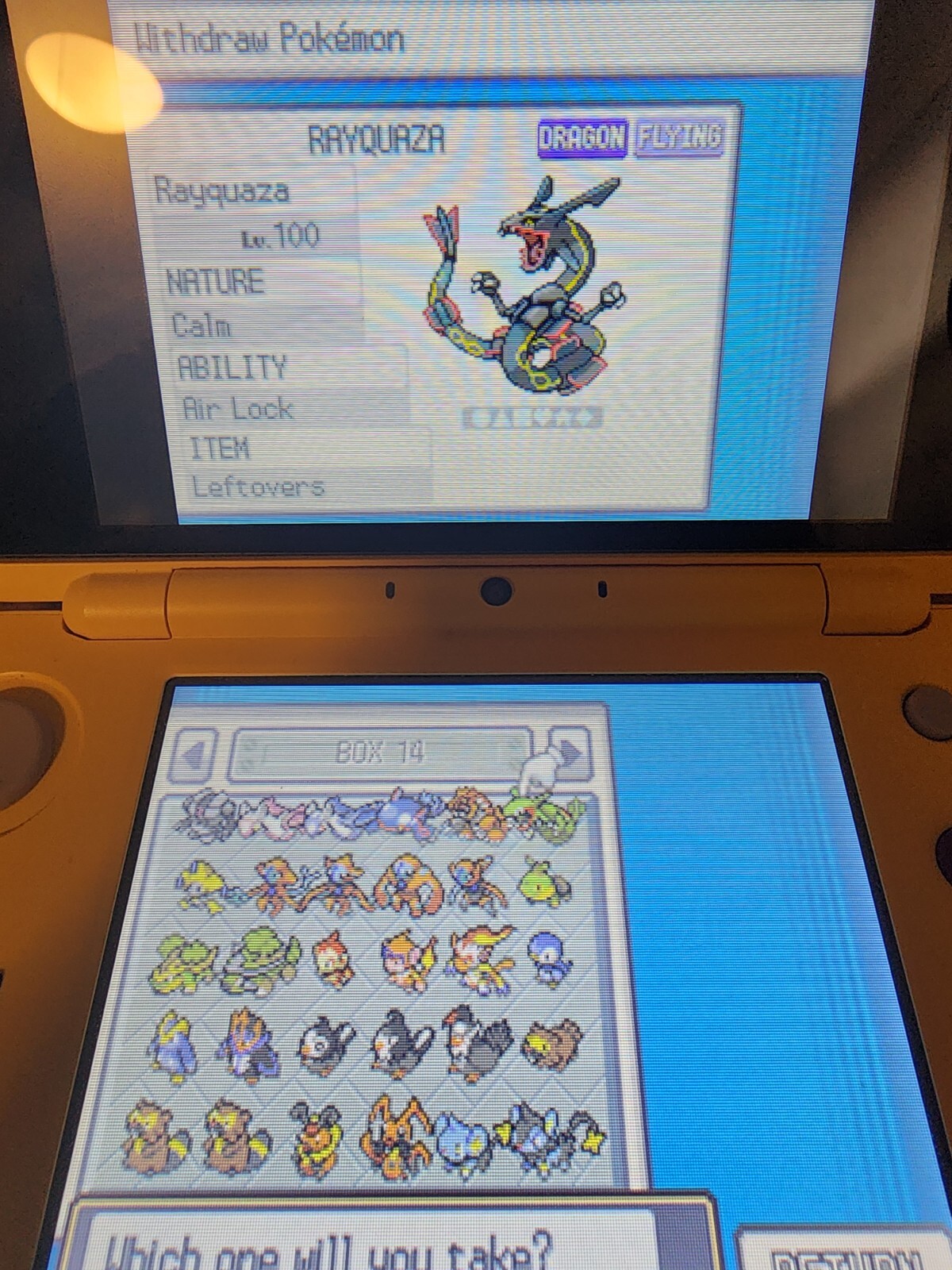 Authentic Nintendo DS Pokemon HeartGold 493 Shiny Pokemon No BOX CIB *pics*