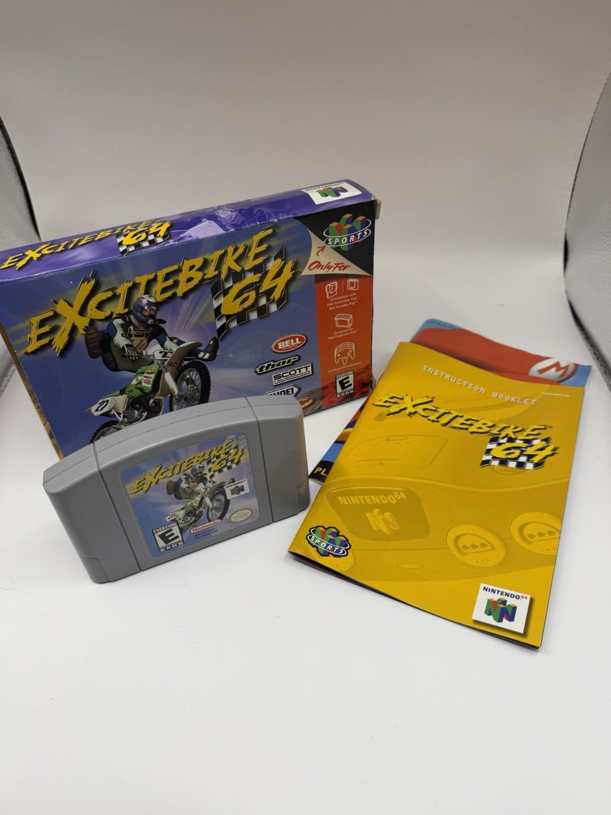 Excitebike 64 (Nintendo 64 N64) Complete – Tested – Authentic