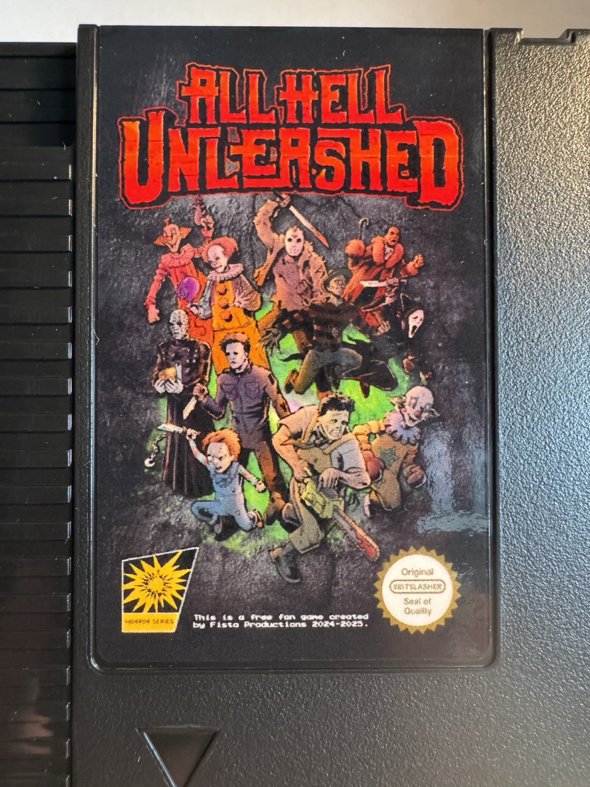 All Hell Unleashed-Nintendo Entertainment System NES-Game Cart Only Fun