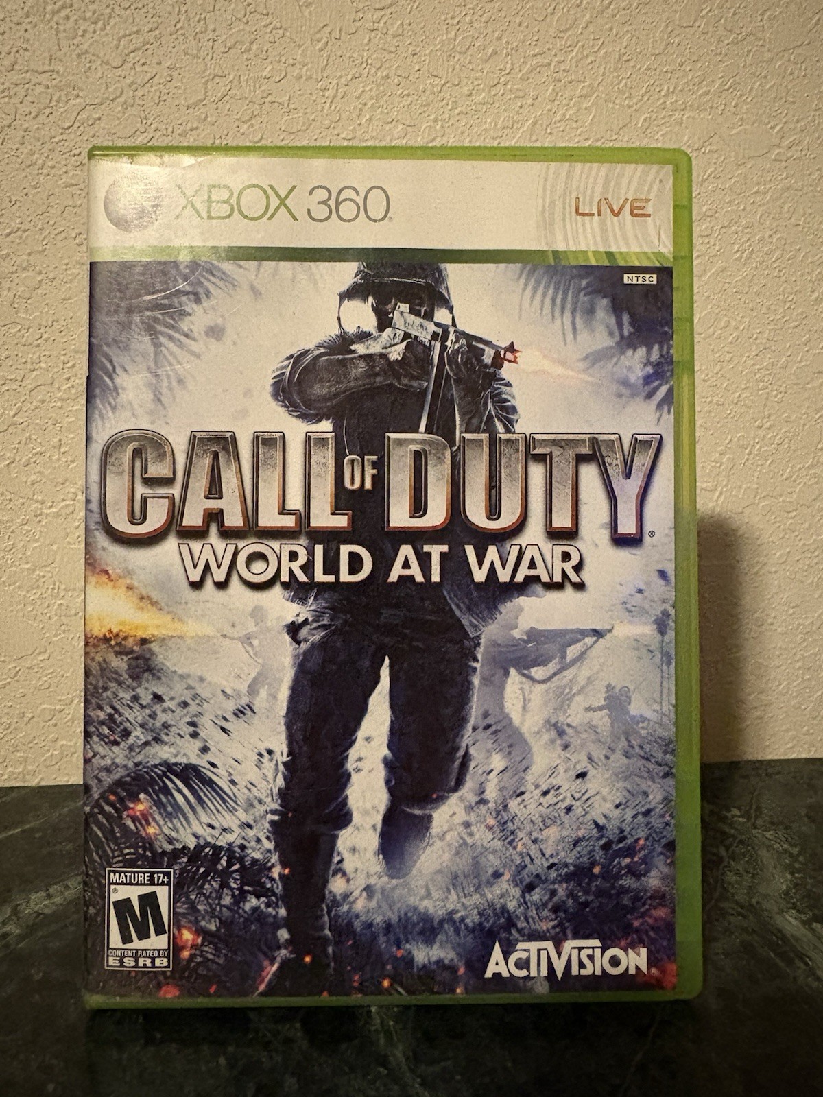Call Of Duty: World At War Xbox 360 No Manual TESTED