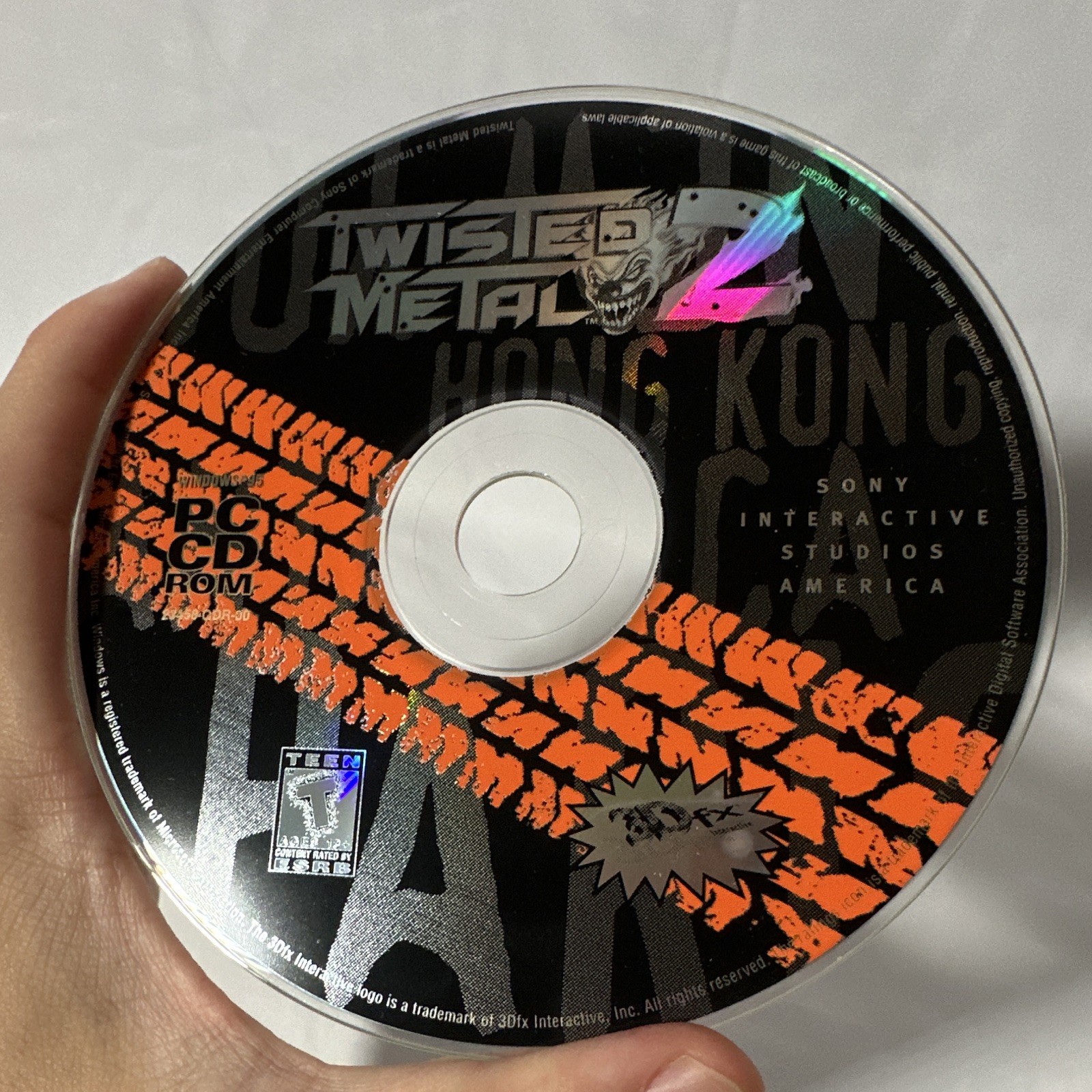 Sony Interactive Studios America – Twisted Metal 2 PC CD-ROM 1997 T-Teen