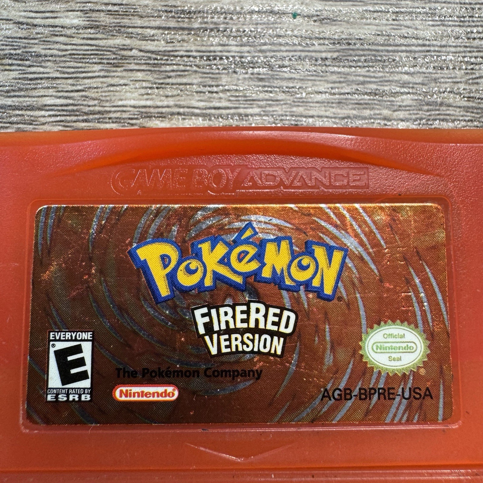 Pokemon FireRed Version GBA Authentic Tested OEM Cleaned Game Boy Advance USA