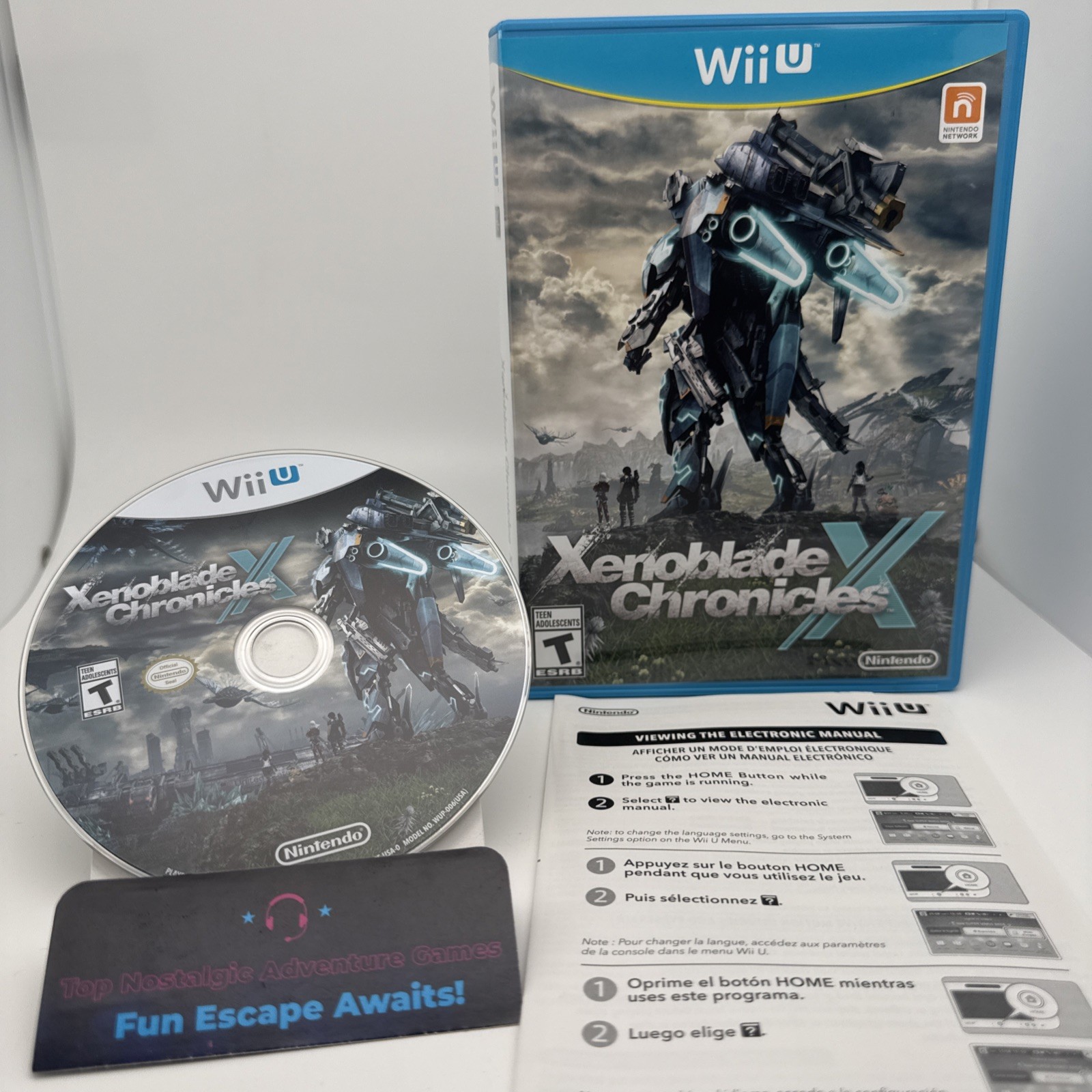 Xenoblade Chronicles X (Nintendo Wii U, 2015)