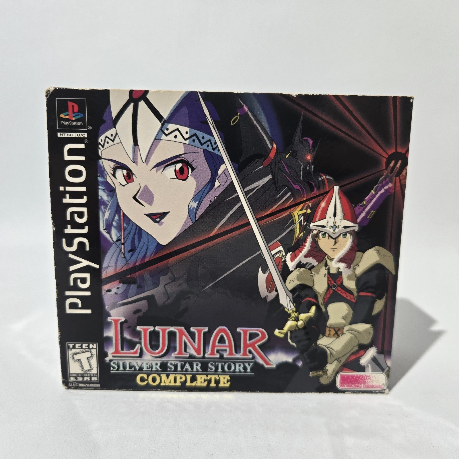 Lunar: Silver Star Story Complete (PlayStation 1, PS1) w/ Map Manual 3 Discs