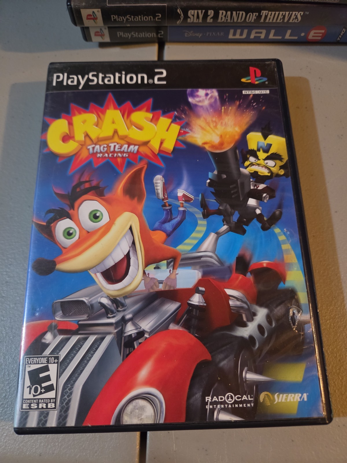 Crash: Tag Team Racing PlayStation 2, 2005, Complete with Manual