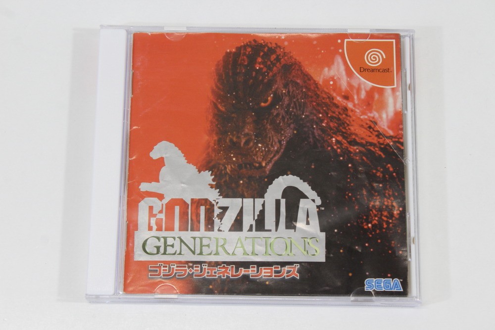 Godzilla Generations CIB SEGA Dreamcast DC NTSC-J JP Japan Import US Seller