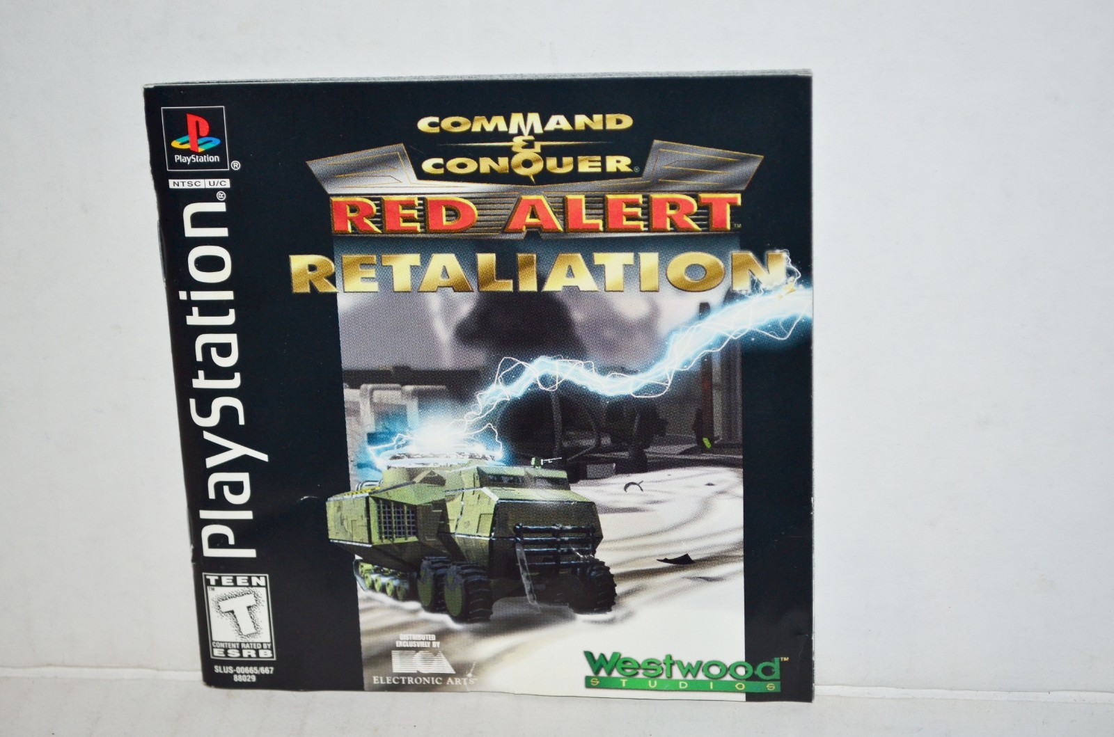 Command & Conquer: Red Alert – Retaliation (Sony PlayStation 1) PS1 PSOne 2 3🔥