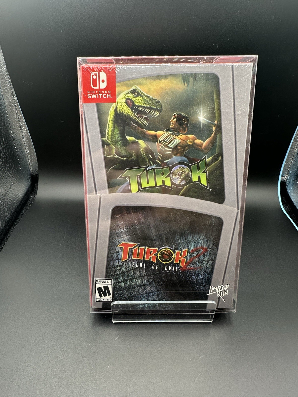 Turok / Turok 2 Limited Run Dual Pack (Nintendo Switch) NEW SEALED IN BOX RARE