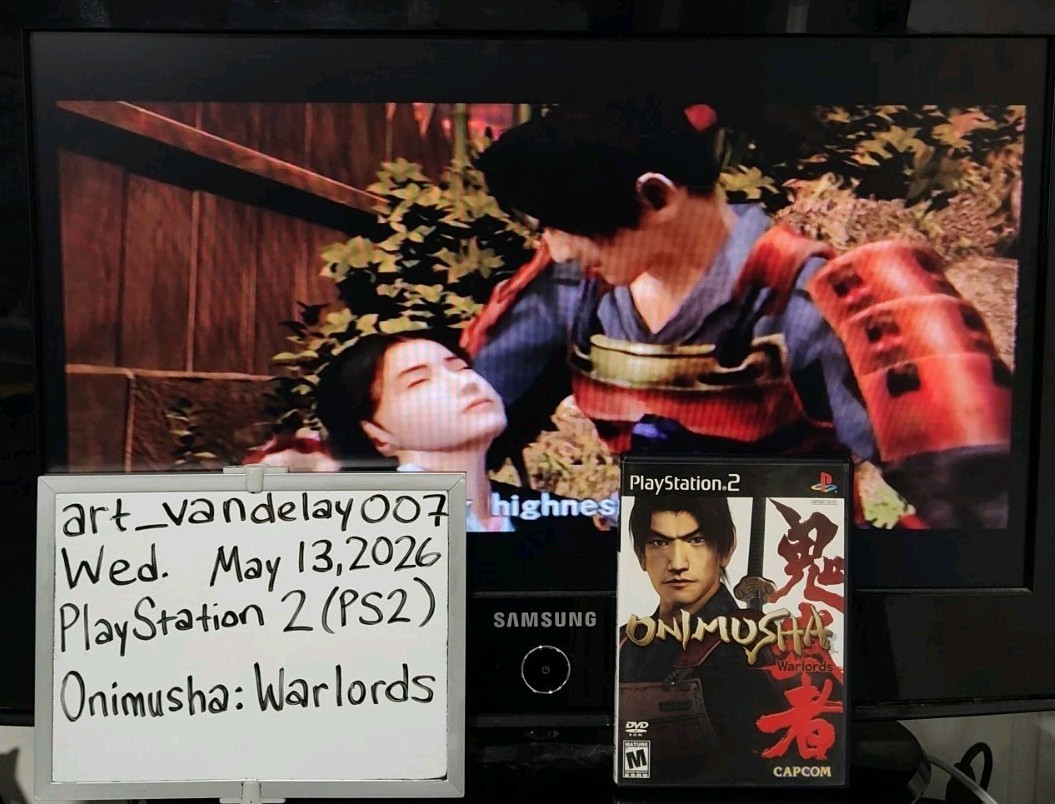 Onimusha: Warlords – (PlayStation 2 PS2, 2001) *CIB* VGC* Black Label* Tested!