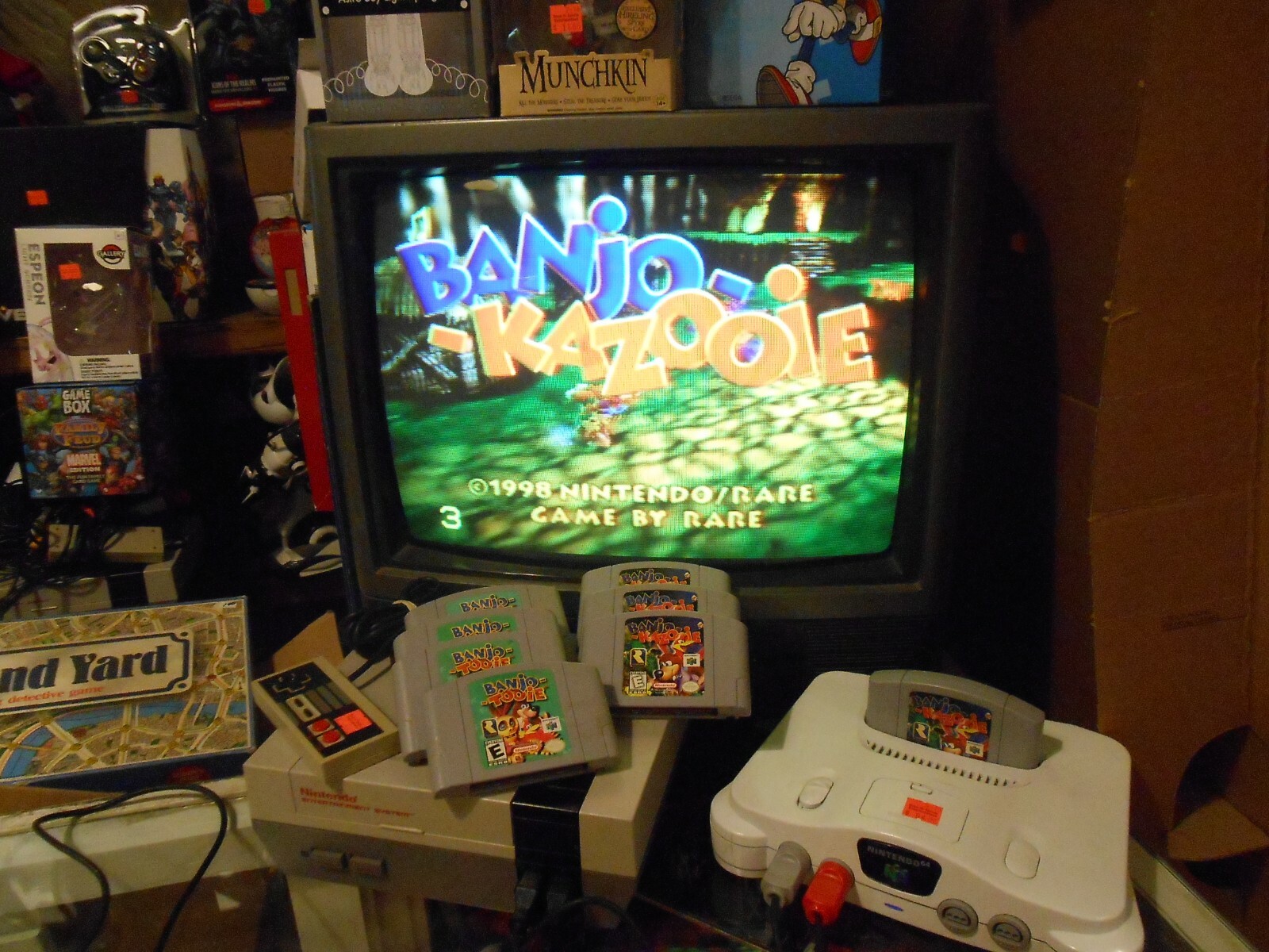 Banjo Tooie & Banjo Kazooie Nintendo 64 N64 GAME LOT Authentic & Tested RAREWARE