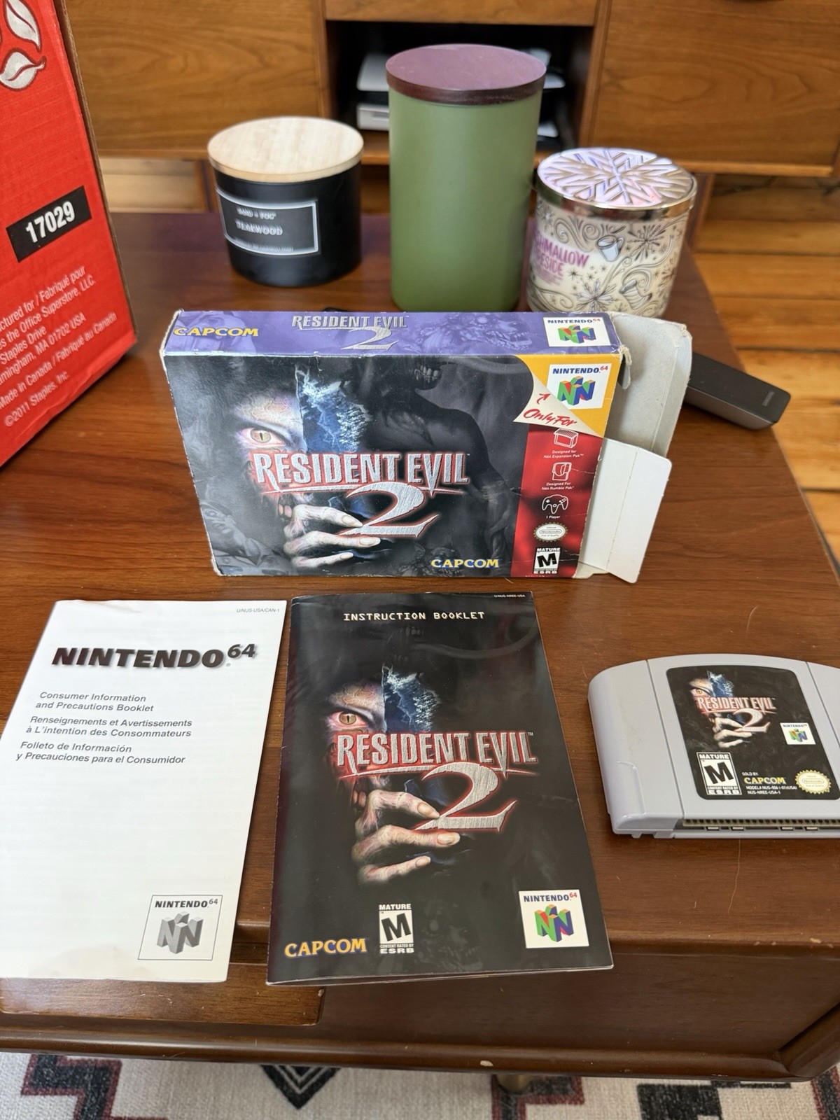 Resident Evil 2 N64 (Nintendo 64, 1999) CIB Complete – AUTHENTIC – Tested