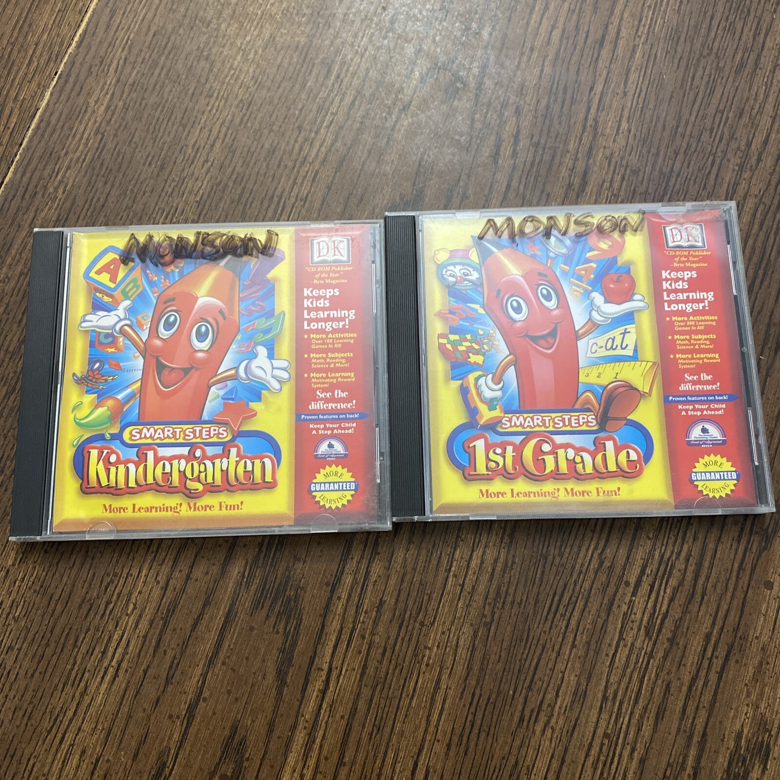 DK Smart Steps Kindergarten And 1st Grade PC/Mac Game 2002