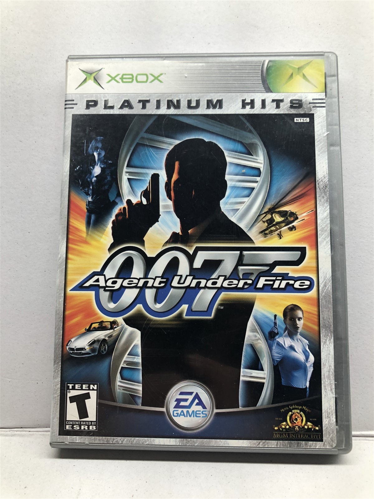 James Bond 007 in Agent Under Fire (Microsoft Xbox, 2002) Complete Tested