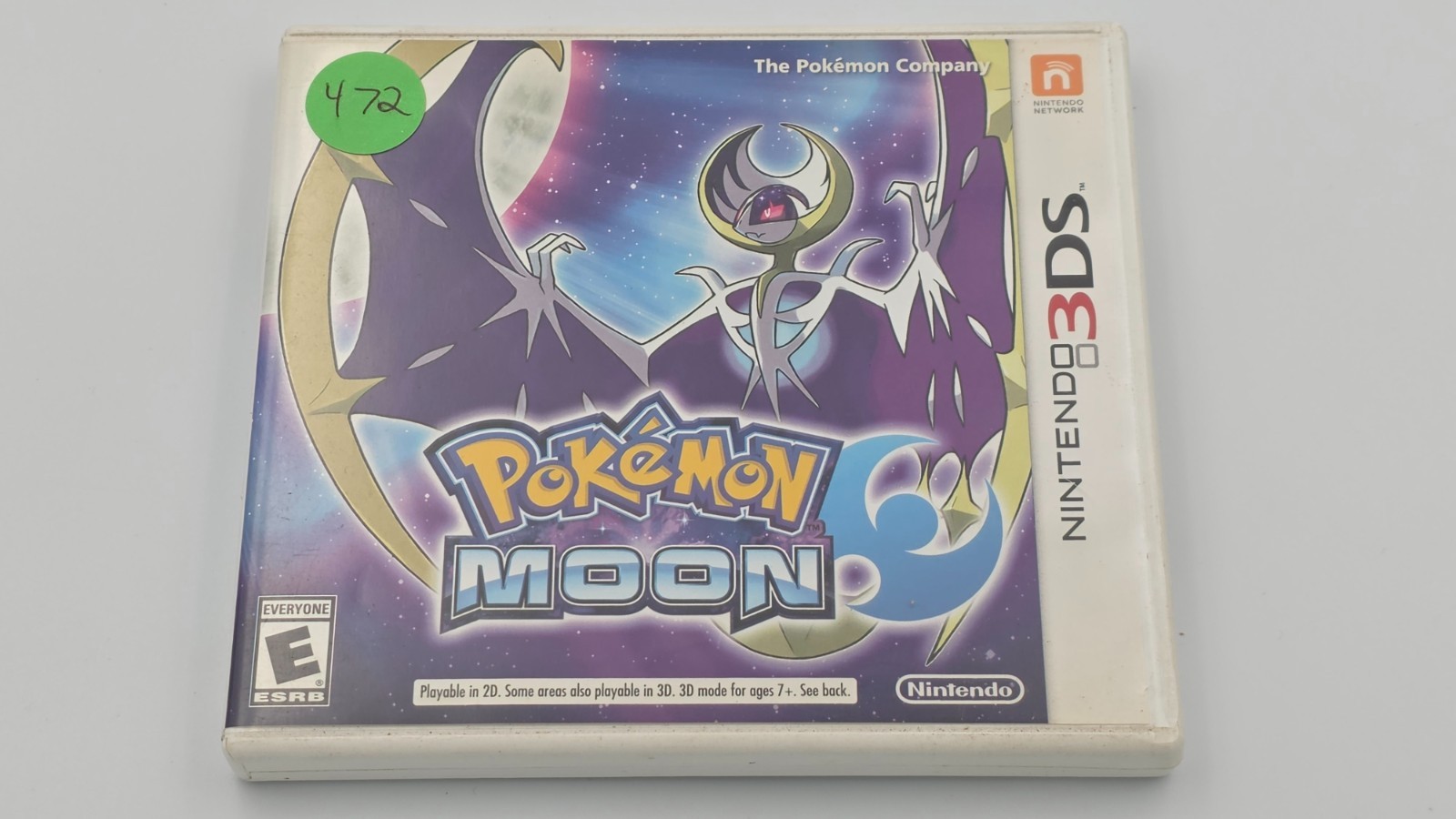 472: Nintendo 3DS – Pokemon Moon – Complete/CIB – Tested/Working