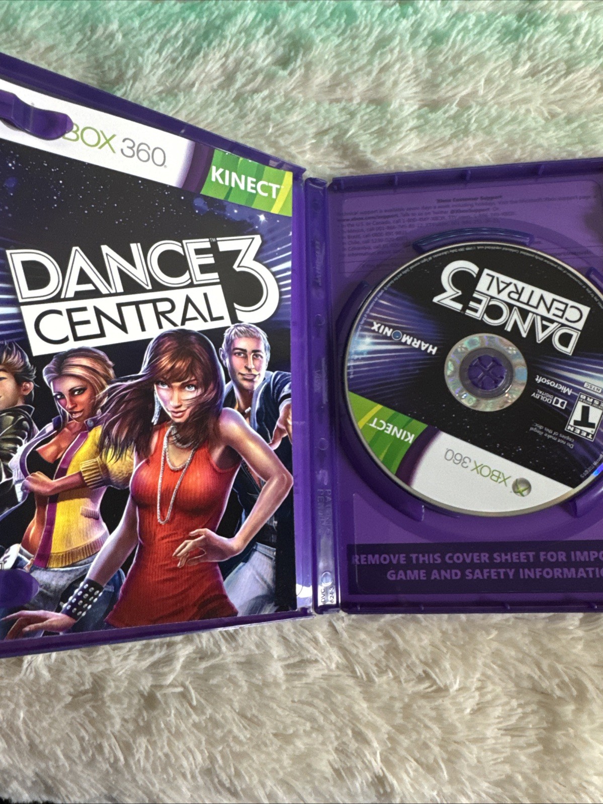 Dance Central 3 Xbox 360 Game Central Dance Studio + Dance Central A3