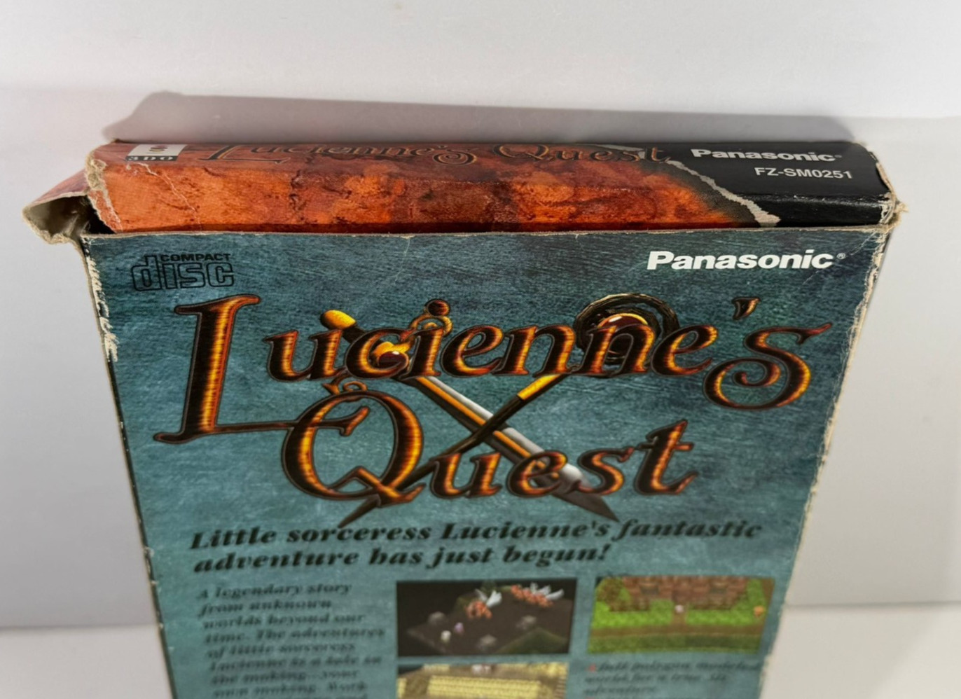 Lucienne’s Quest (Panasonic 3DO, 1995) CIB with inserts and reg. cards