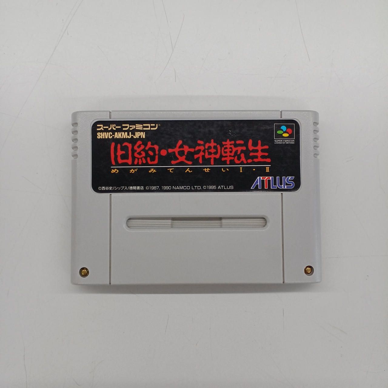 Altus Super Famicom Soft Old Testament Goddess Tensei Used