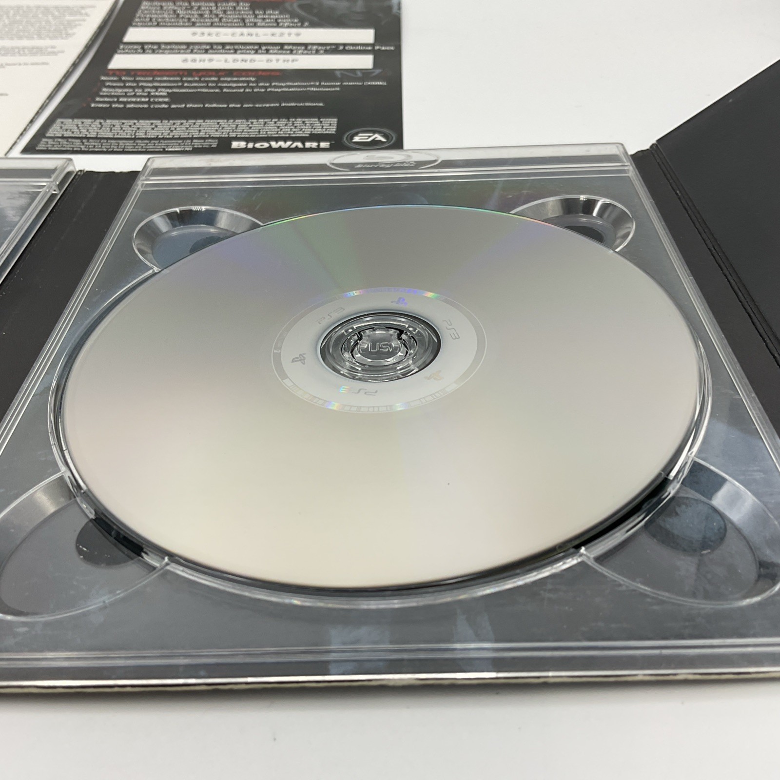 Mass Effect Trilogy (Sony PlayStation 3, 2012) C.I.B. CODES HAVE BEEN USED