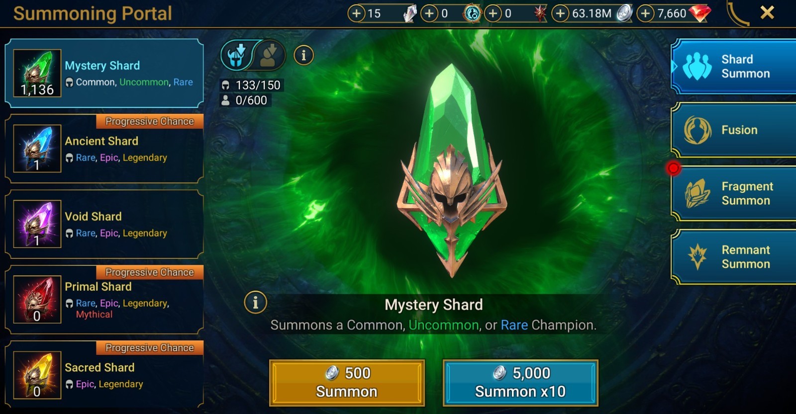 Raid Shadow Legends | Starter Mythical – Toshiro : 92k energy / 27 Legendary