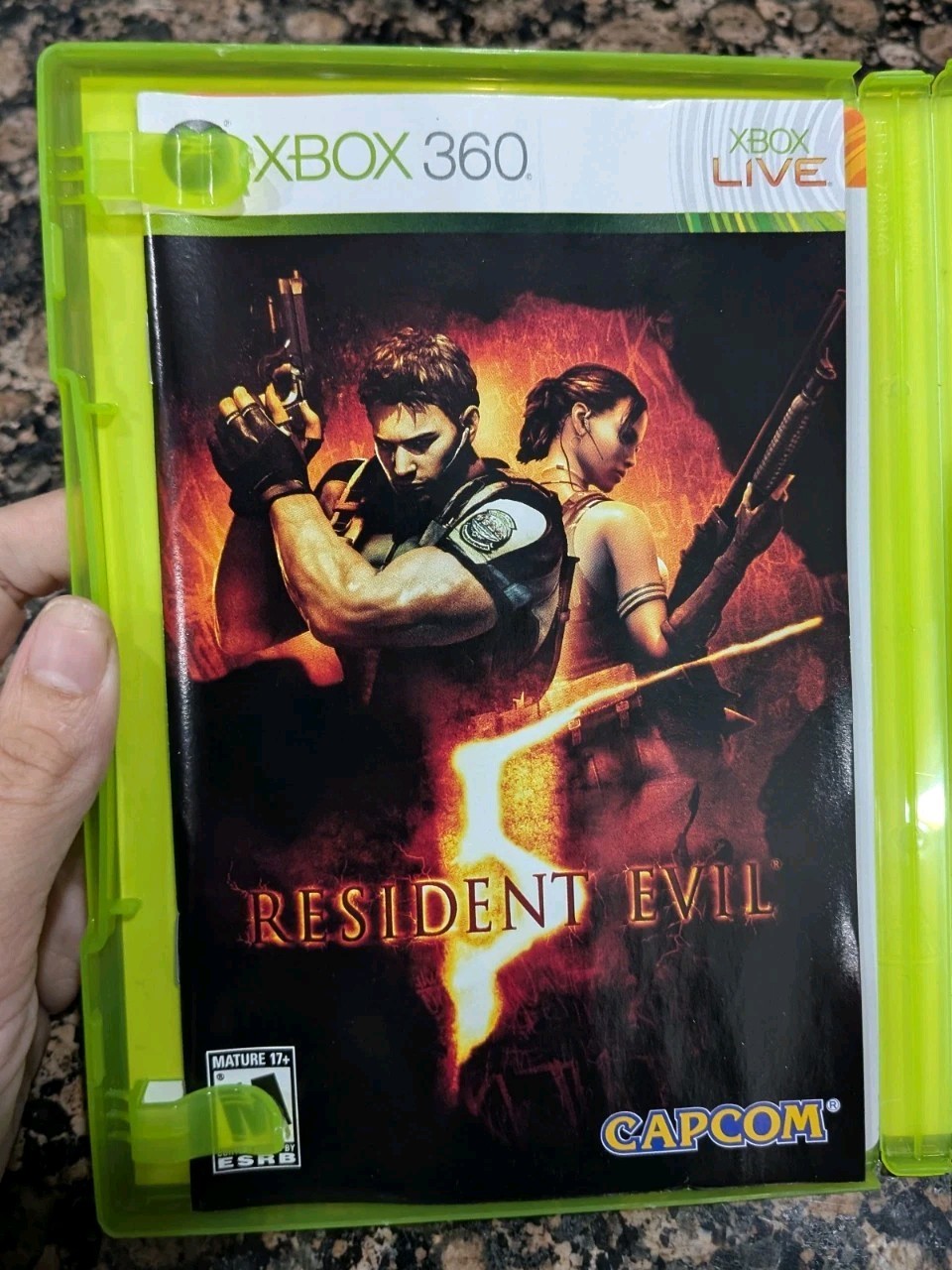 Resident Evil 5: Gold Edition Microsoft Xbox 360 – CIB – Tested, Works