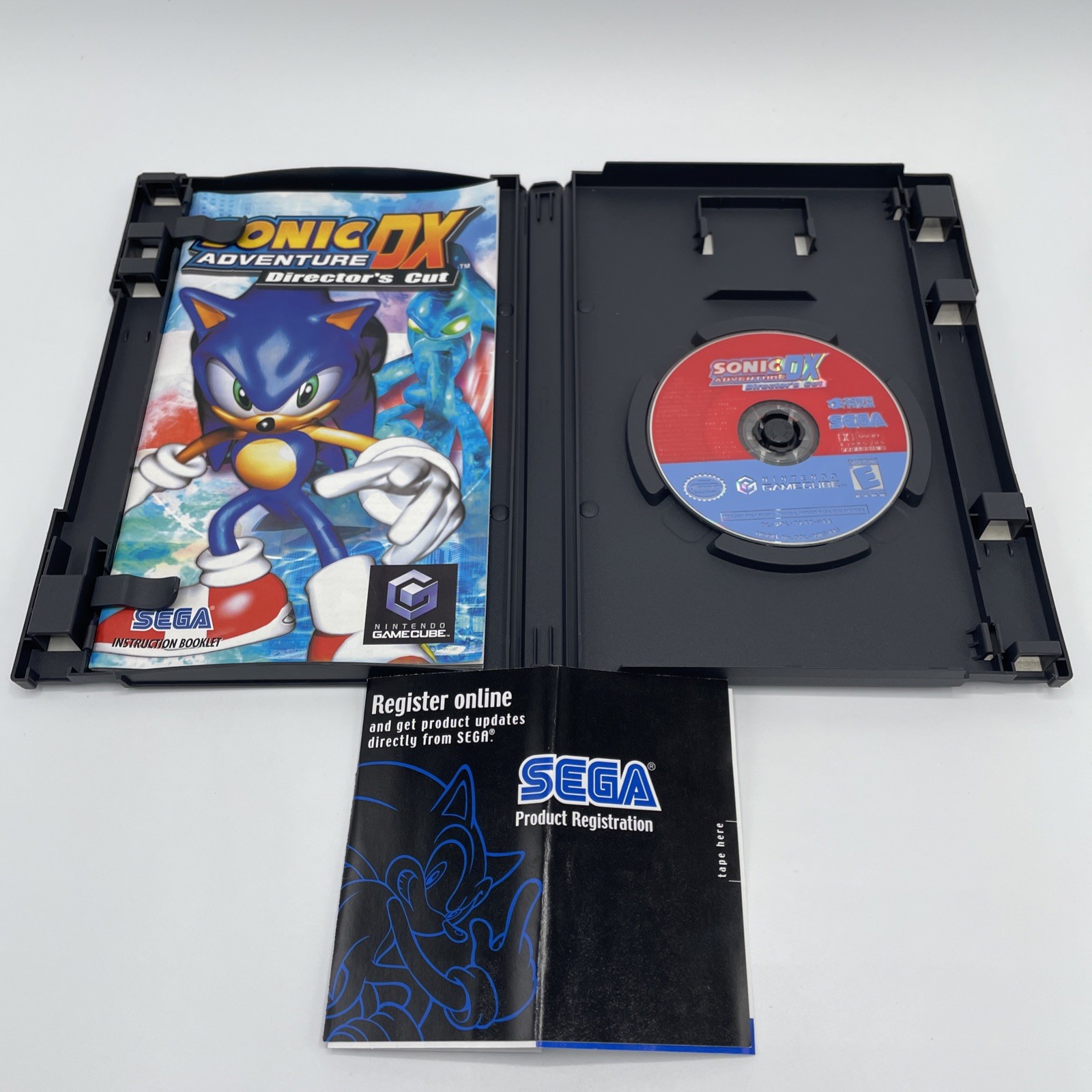 Sonic Adventure DX 1 & 2 Battle Nintendo GameCube Lot Of 2 Games Complete CIB BL