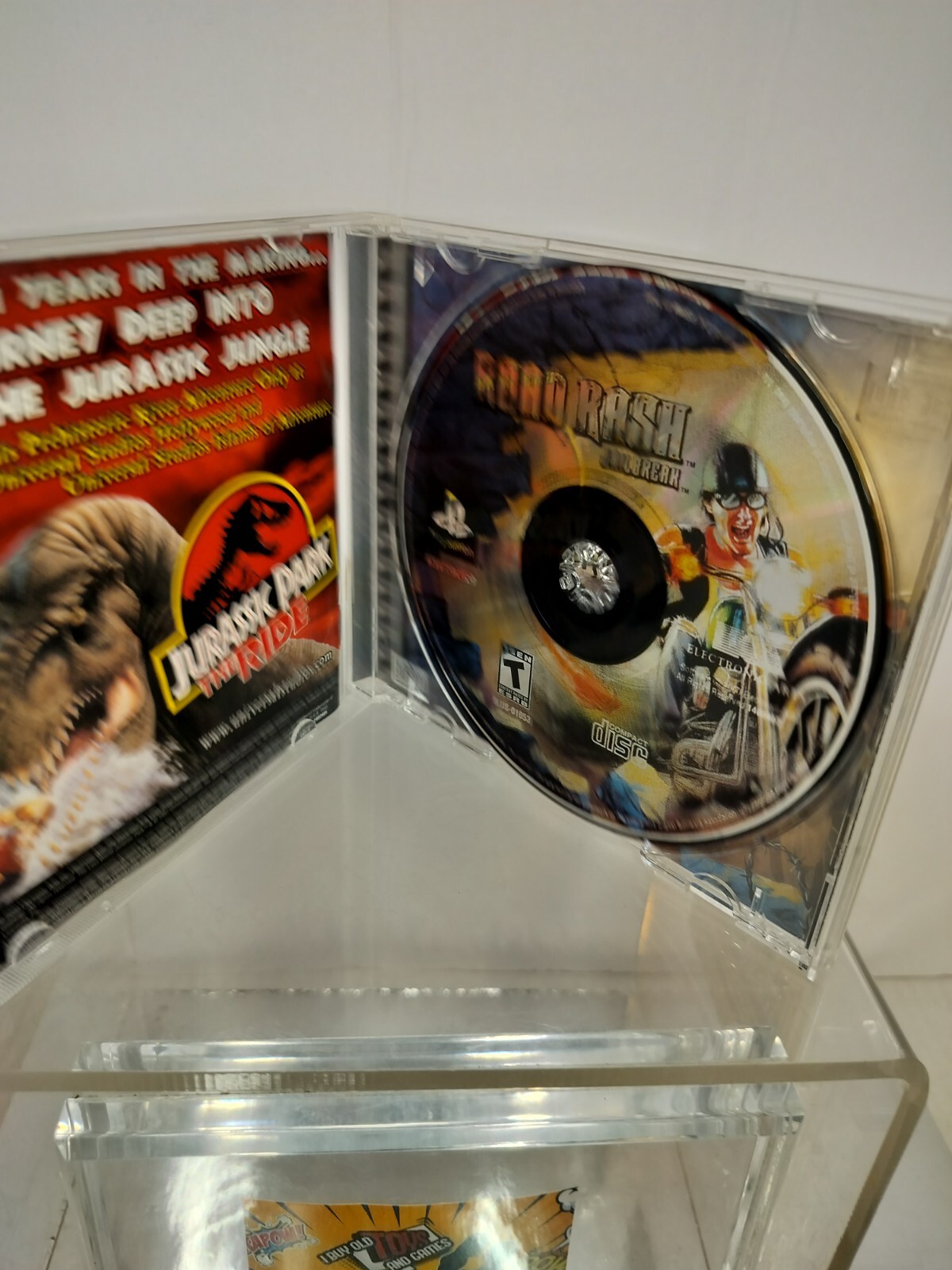 Road Rash: Jailbreak PS1 (Sony PlayStation 1, 2000) AS-IS UNTESTED