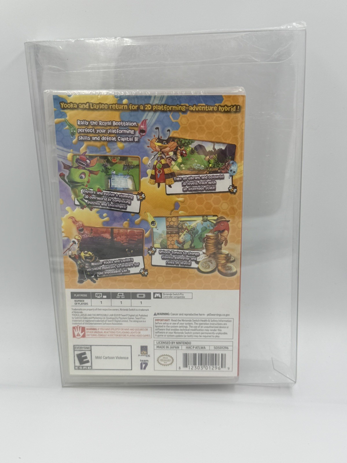 Yooka-Laylee – The Impossible Lair Brand New Sealed Nintendo Switch