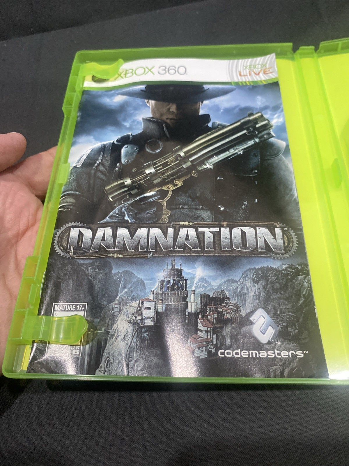 Damnation – Microsoft Xbox 360 Includes Manual Tested And Works – Clean Game