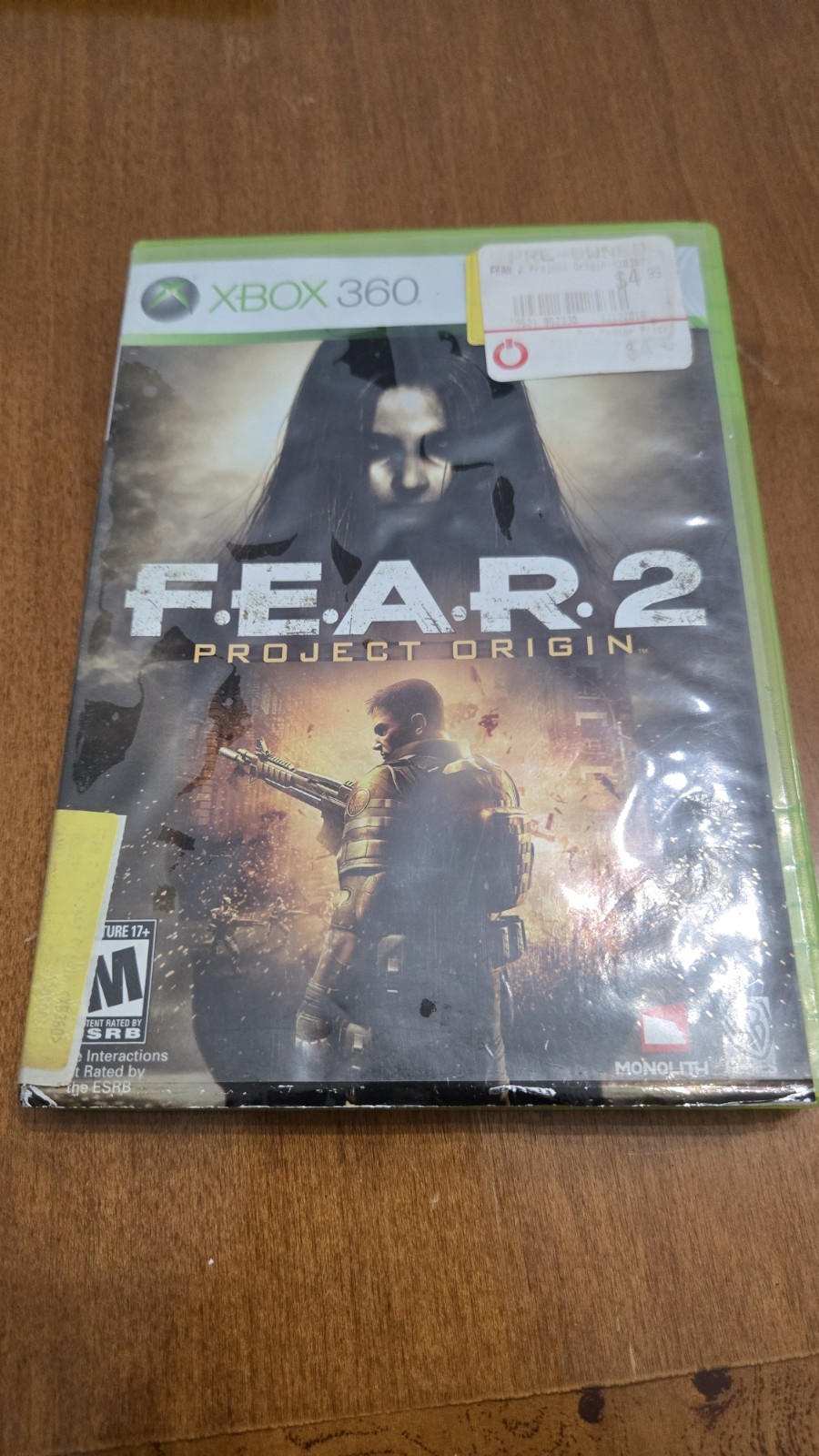 F.E.A.R. 2 Project Origin – Xbox 360