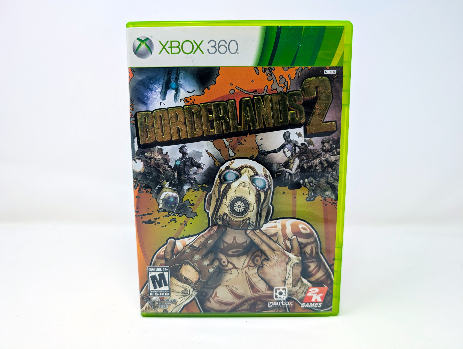 Borderlands 2 Xbox 360 Physical Disc Game with Original Case & Manual Tested