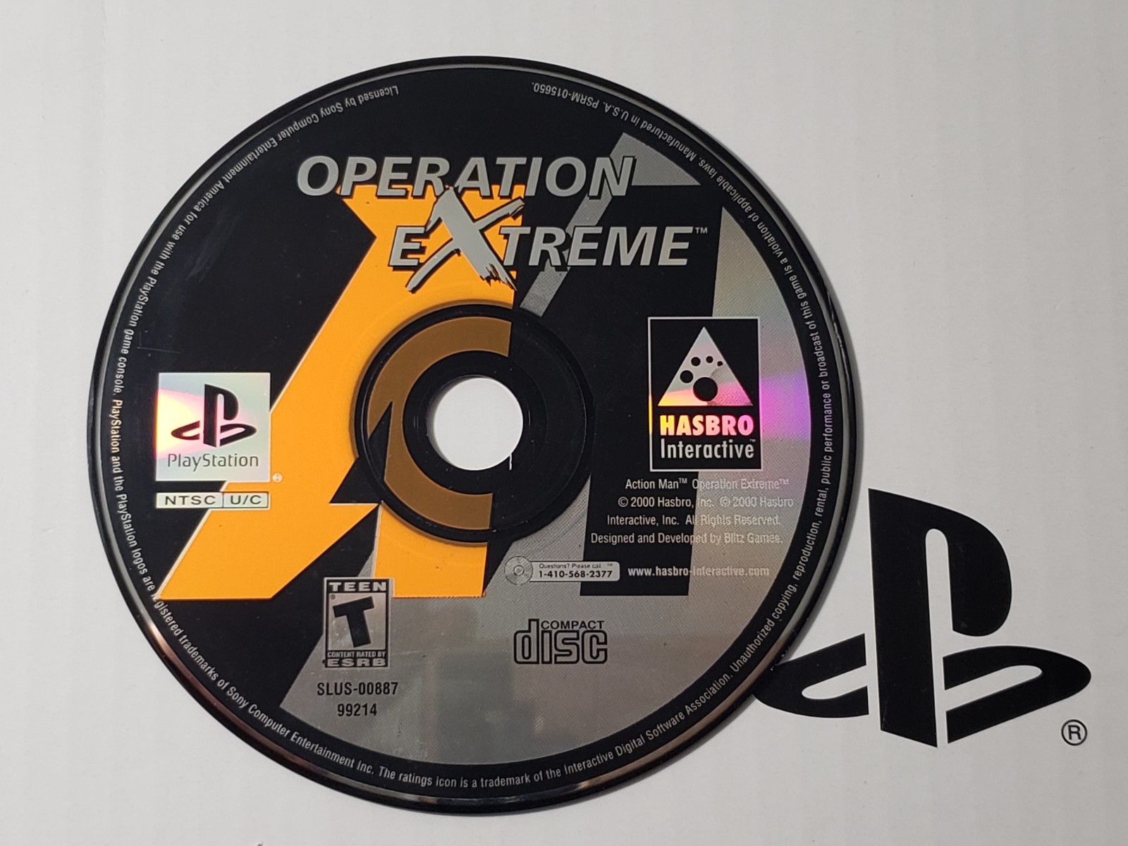 –DISC ONLY– Action Man: Operation Extreme (PS1, Playstation 1)