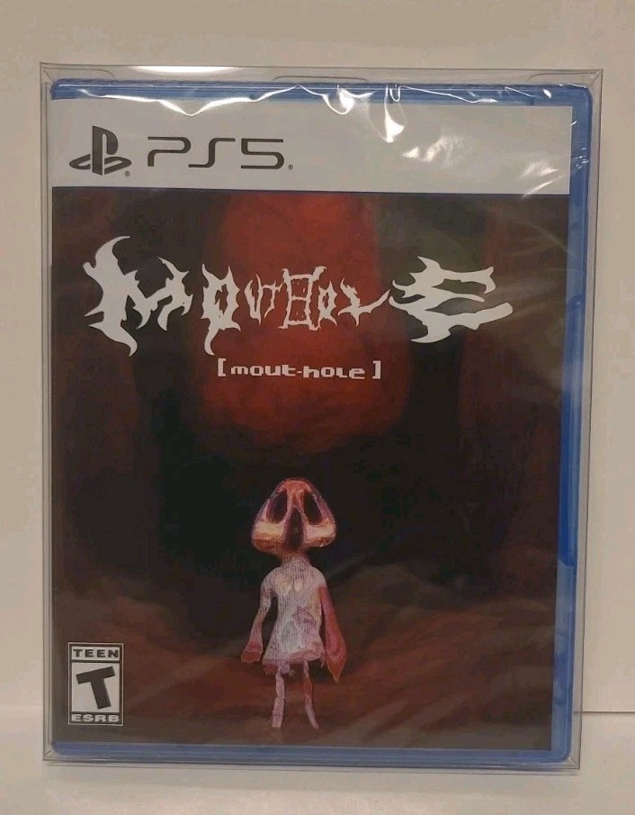 Mouthole PS5 Factory Sealed +Case Protector Sold Out Limited Print Physical Copy