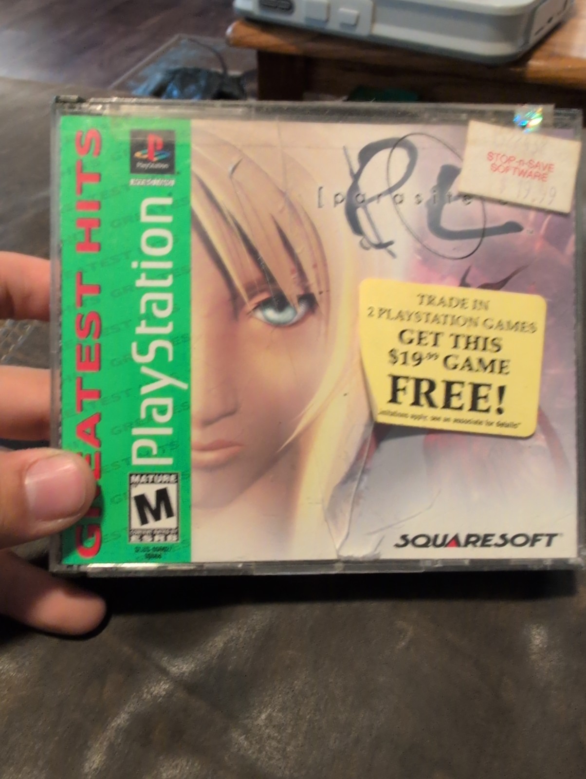 Parasite Eve Greatest Hits (Playstation, PS1) With Manual Tested