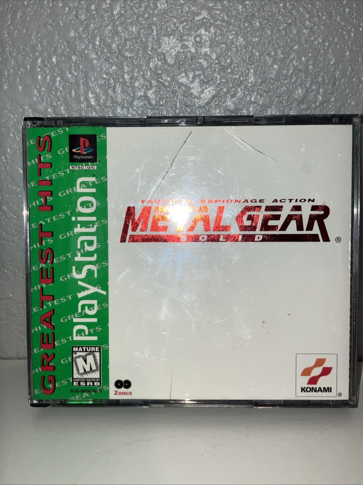 Metal Gear Solid Tactical Espionage Action (Sony PlayStation 1, 1998)
