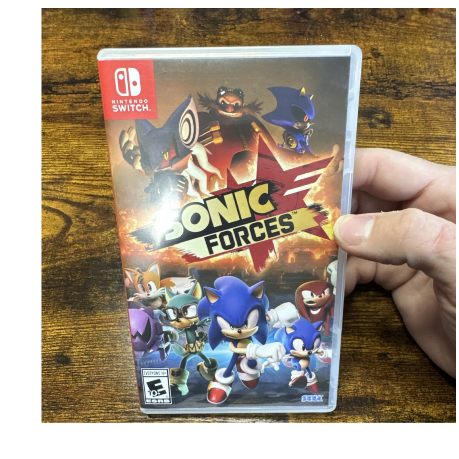 SEGA Sonic Forces Nintendo Switch Action Platformer w/ Manual NTSC-U/C E10+