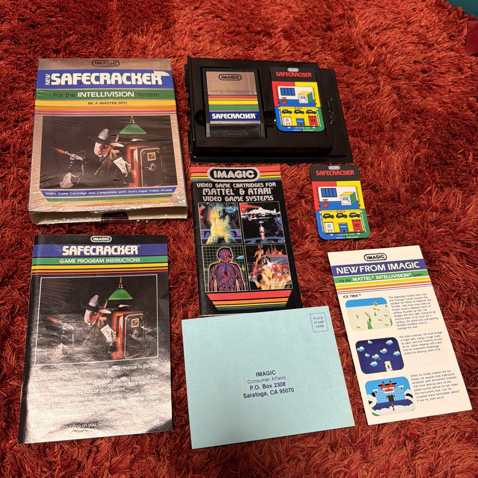 Intellivision SafeCracker Safe Cracker Complete CIB Tested Working