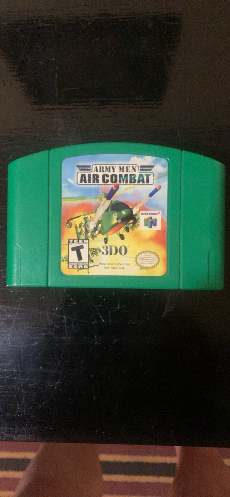 Nintendo 64 N64 Army Men Air Combat Authentic Game Tested Working