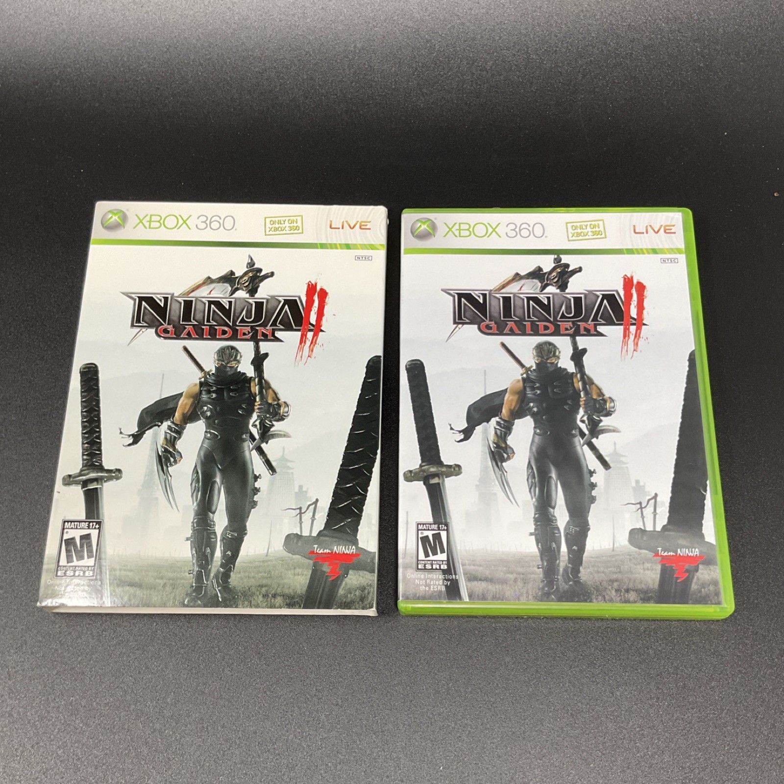 Ninja Gaiden II Xbox 360 Tecmo 2008 Complete w/ Manual CIB Martial Arts Action