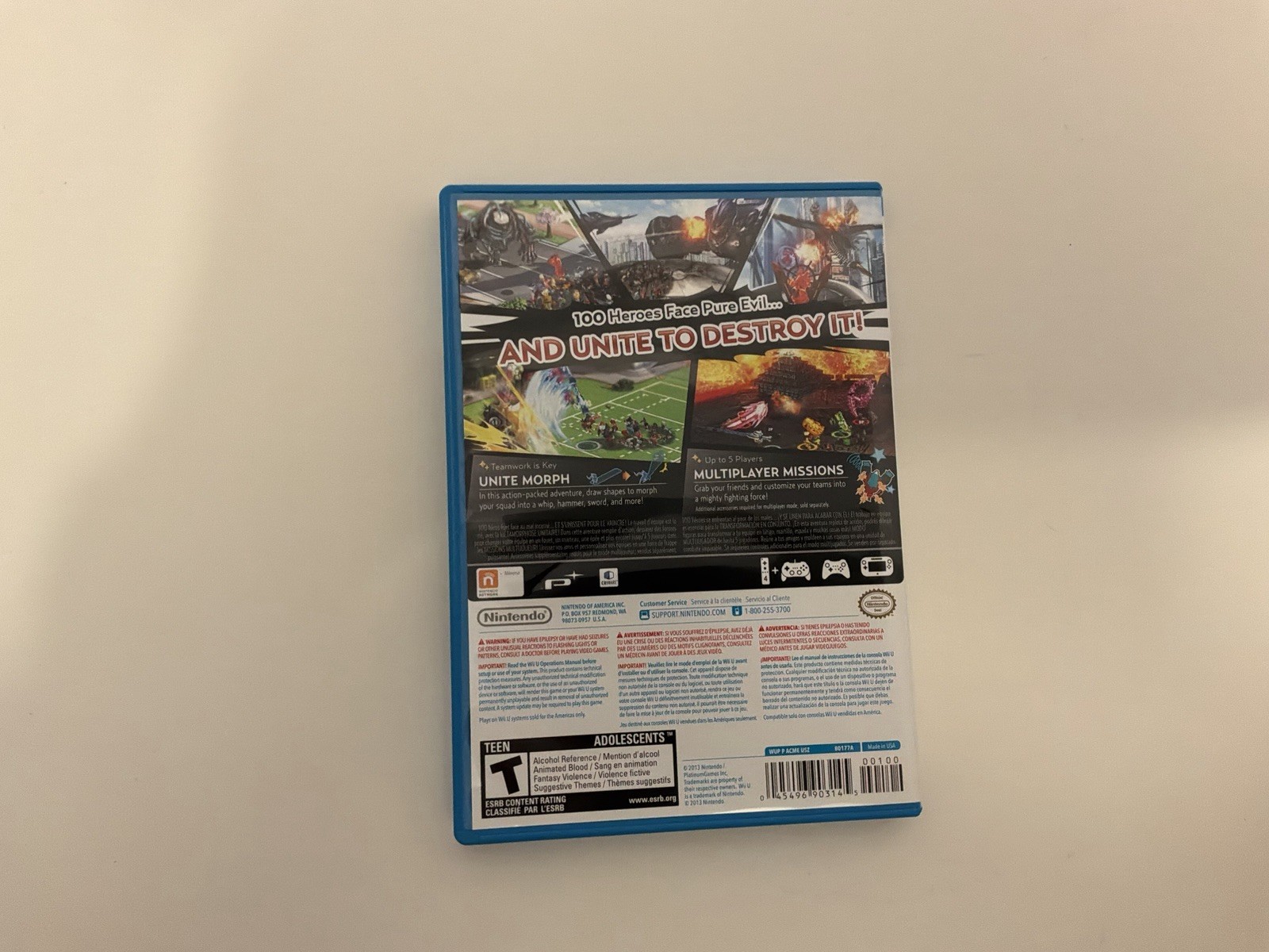 The Wonderful 101 (Wii U, 2013)