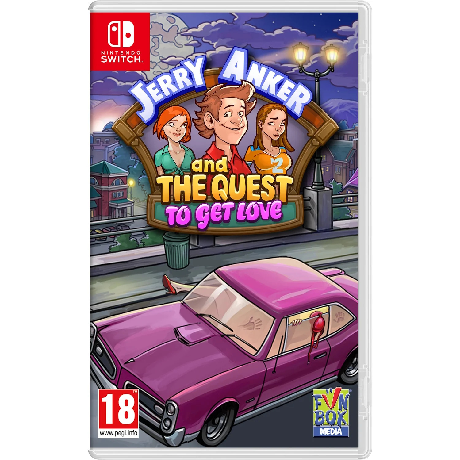 Jerry Anker and the Quest to get Love +Bonus Artbook! [Nintendo Switch]