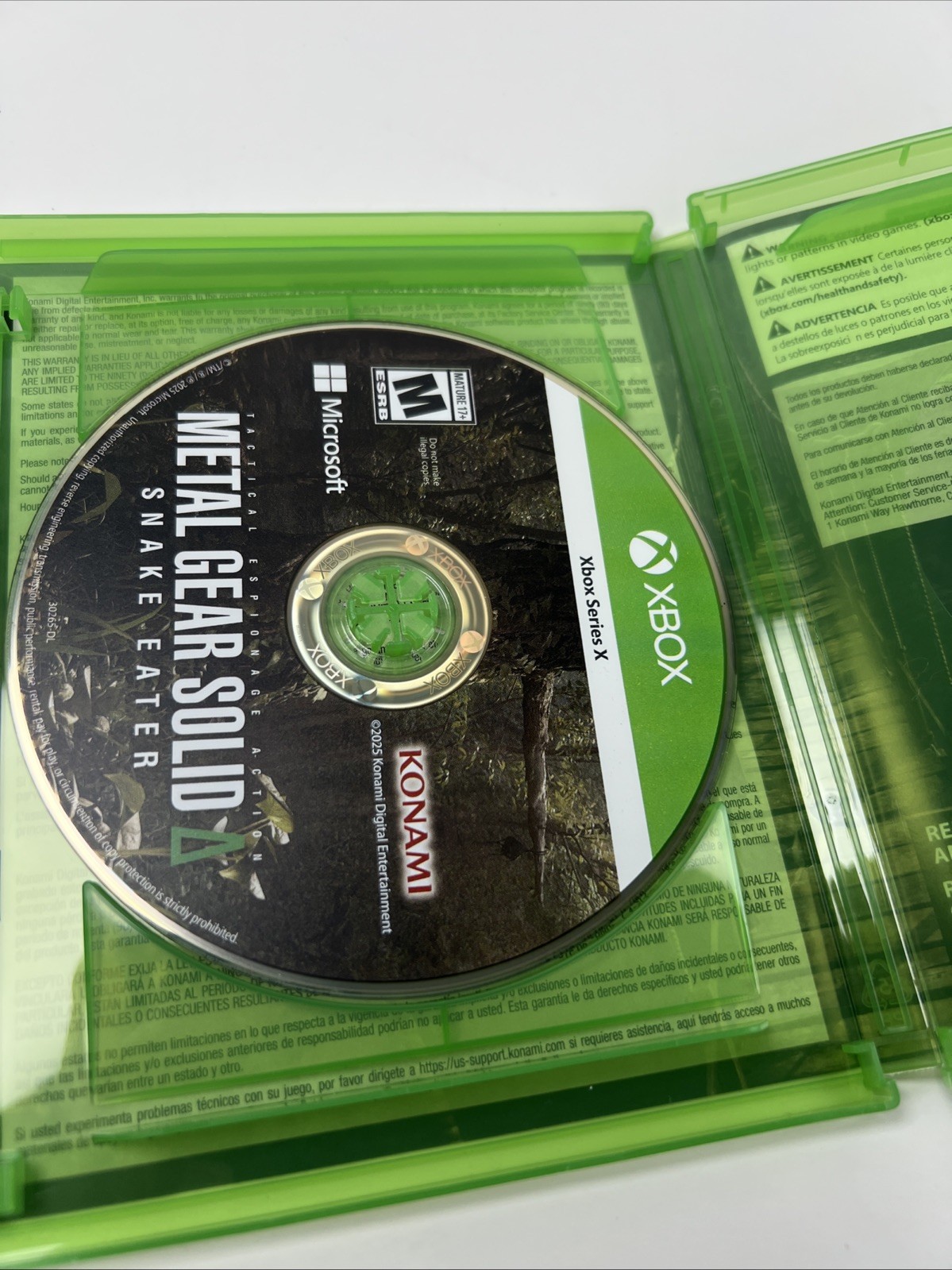 Metal Gear Solid Delta: Snake Eater Tactical Edition Xbox Series X|S