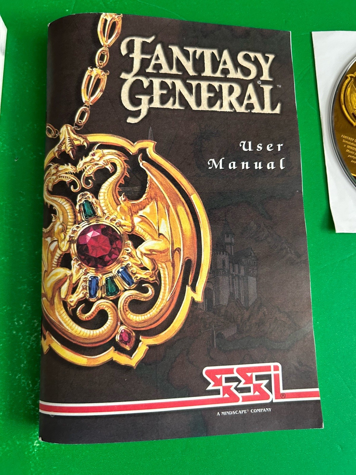 SSI Fantasy General Big Box Strategic Role Playing Game***Plus Strategy Guide***