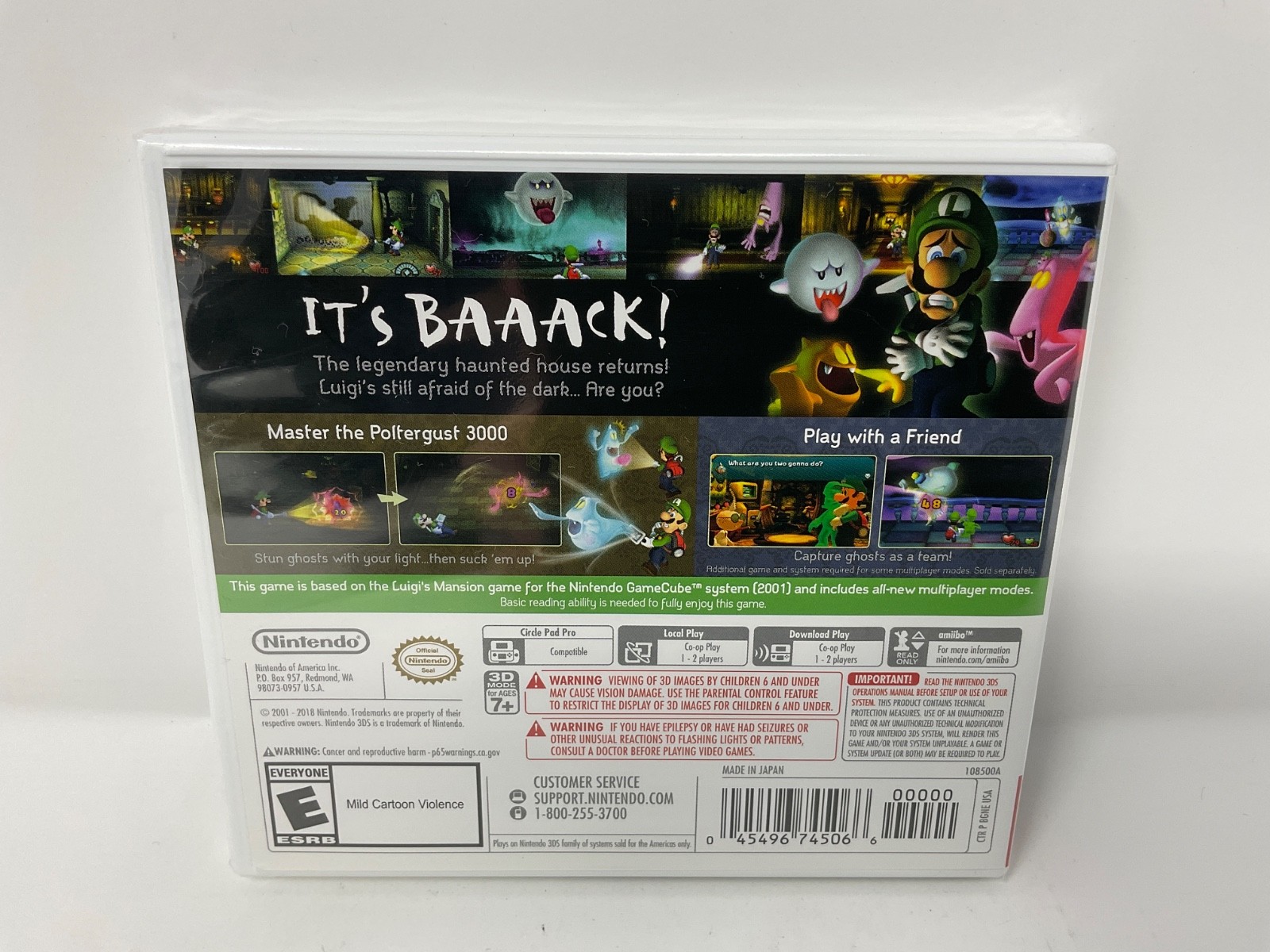 Luigi’s Mansion – Nintendo 3DS