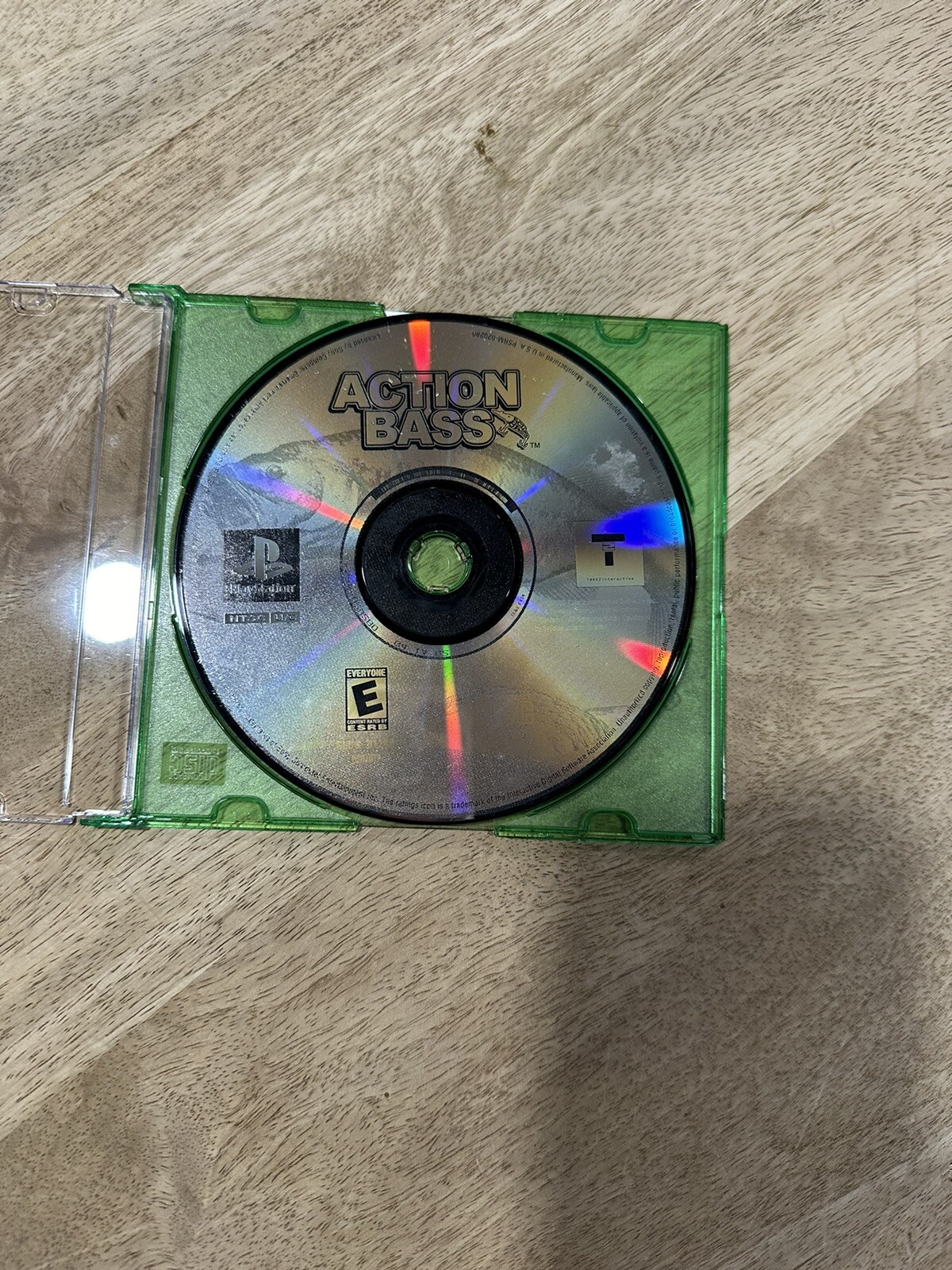 Action Bass For PS1- Disc Only- Tested