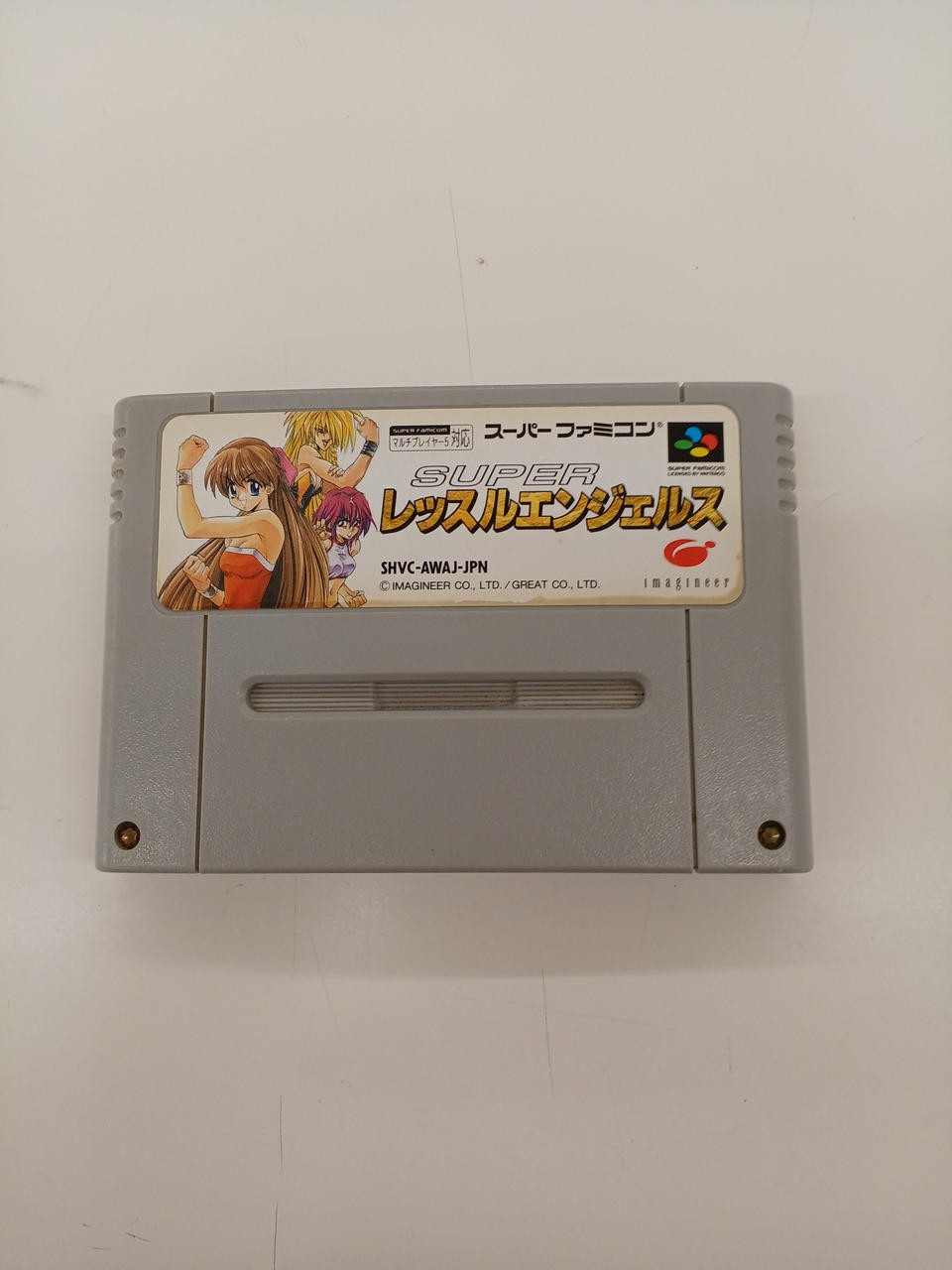 IMAGINEER SHVC-AWAJ-JPN Wrestle Angels Super Famicom