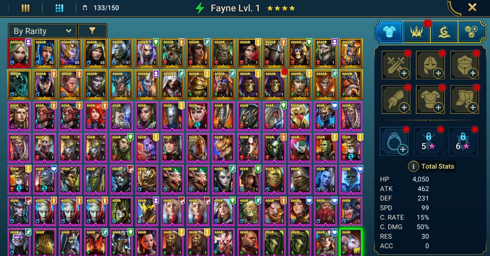 Raid Shadow Legends | Starter Mythical – Joan : 97k energy / 27 Legendary