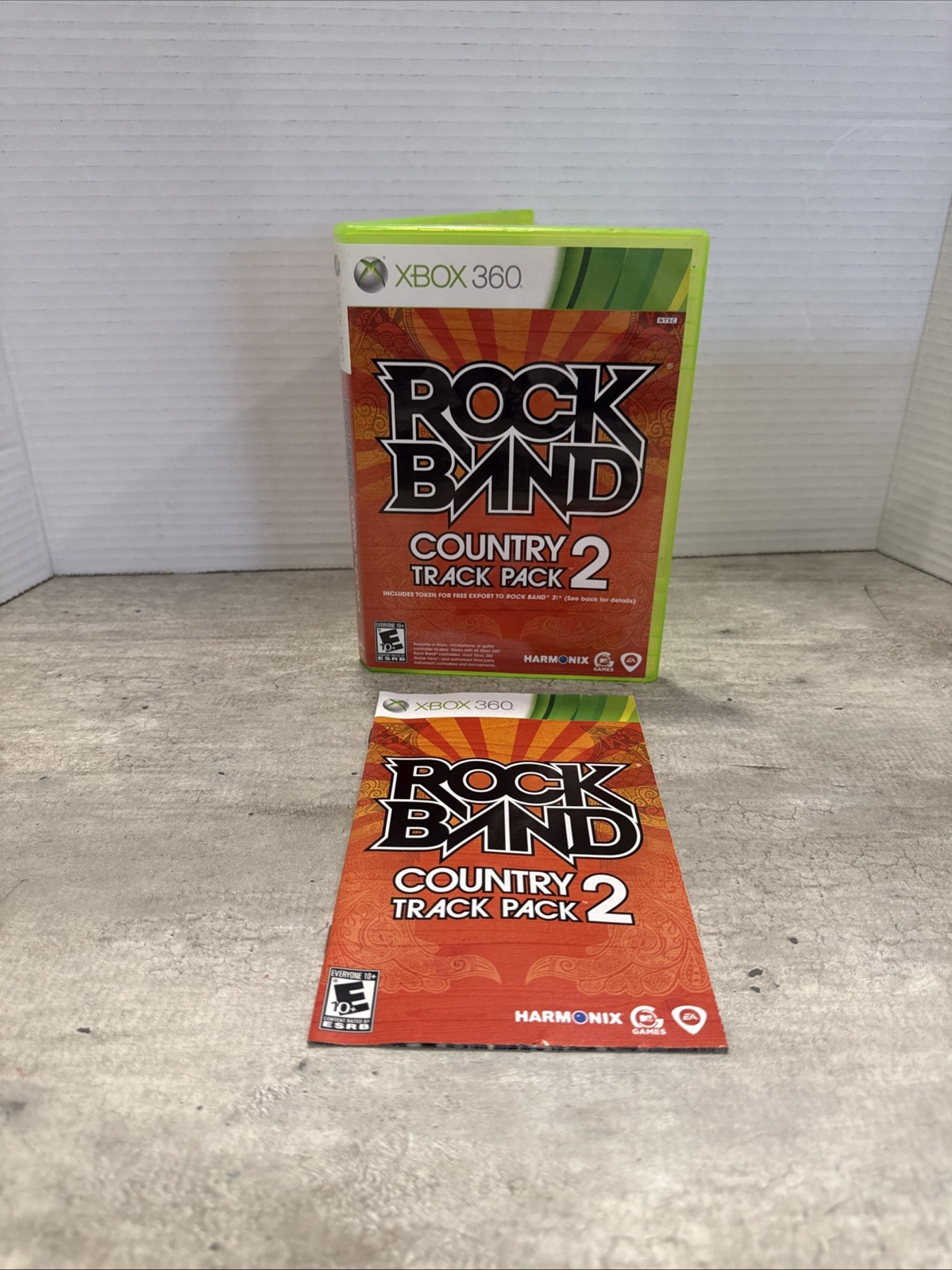Rock Band Country Track Pack 2 (Two) (Microsoft Xbox 360) — Complete w/ Manual