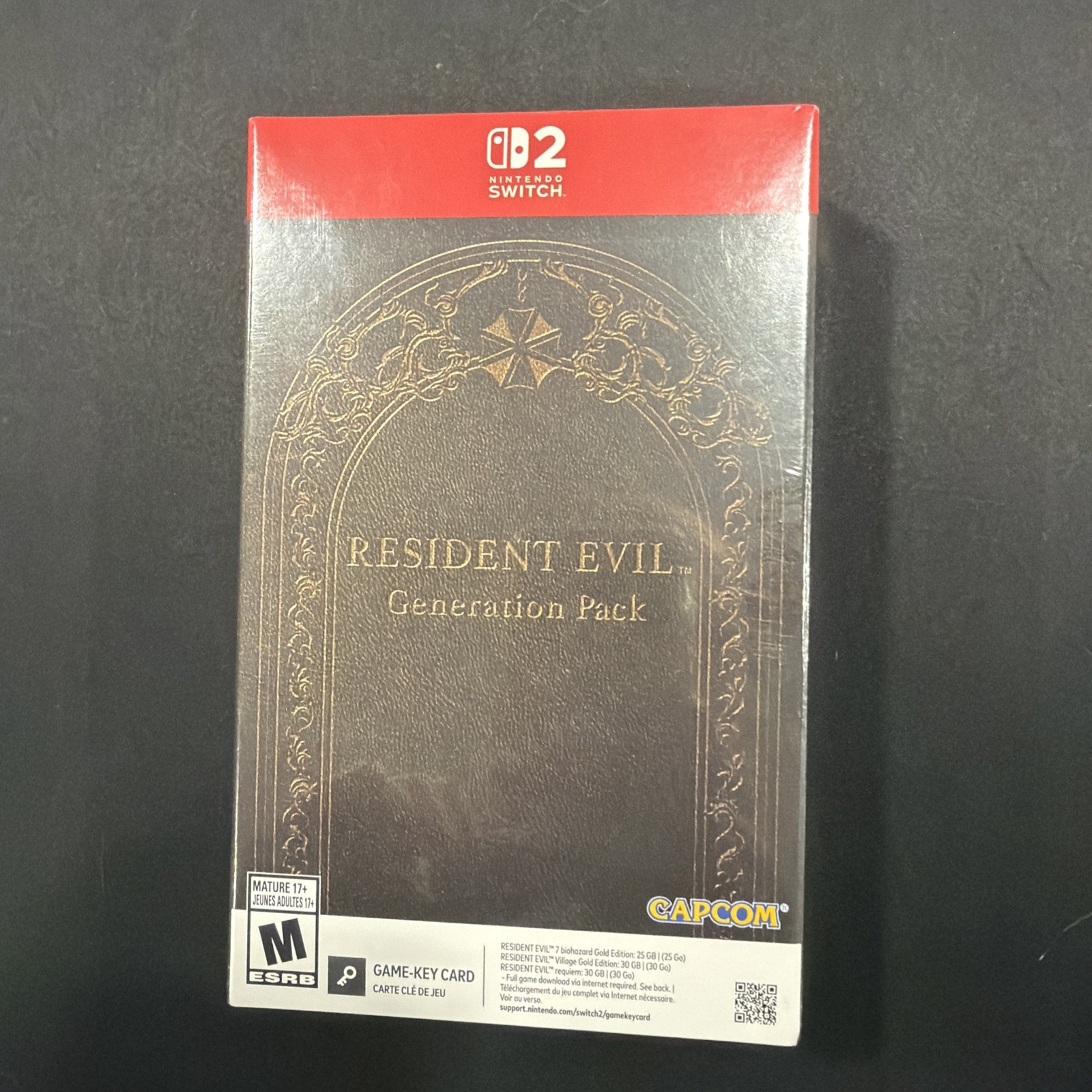Resident Evil Generation Pack Nintendo Switch 2 – Game Key Card – Brand New!